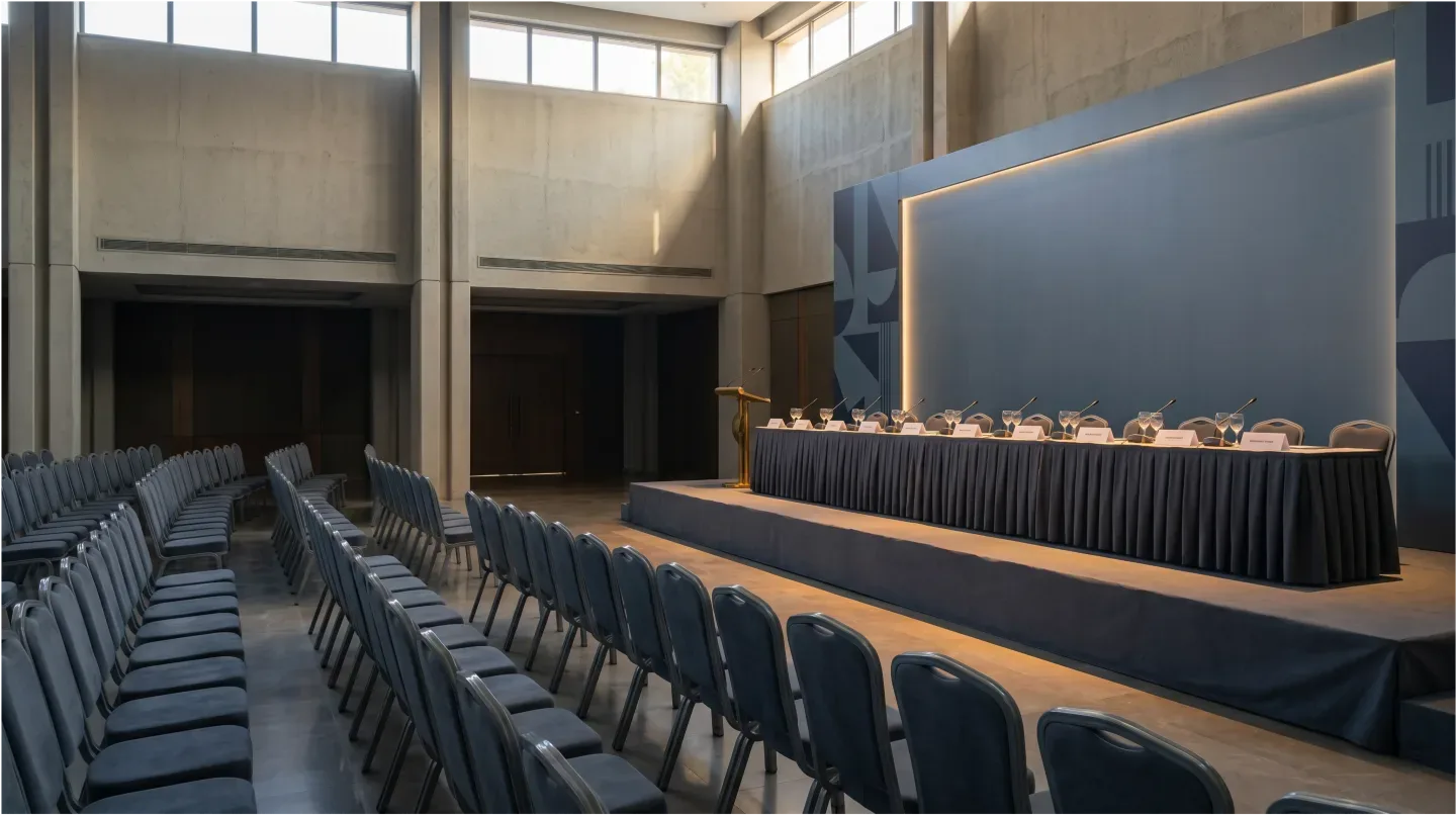 Corporate conference panel photography in Ankara