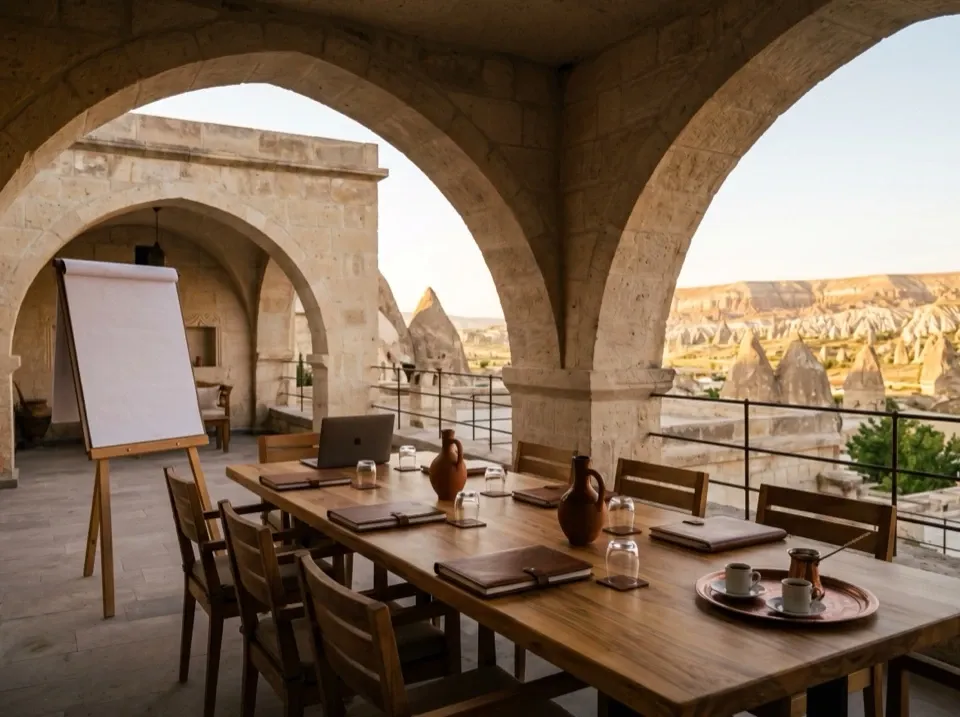 Cave hotels (Uçhisar & Ürgüp), corporate event venue in Cappadocia